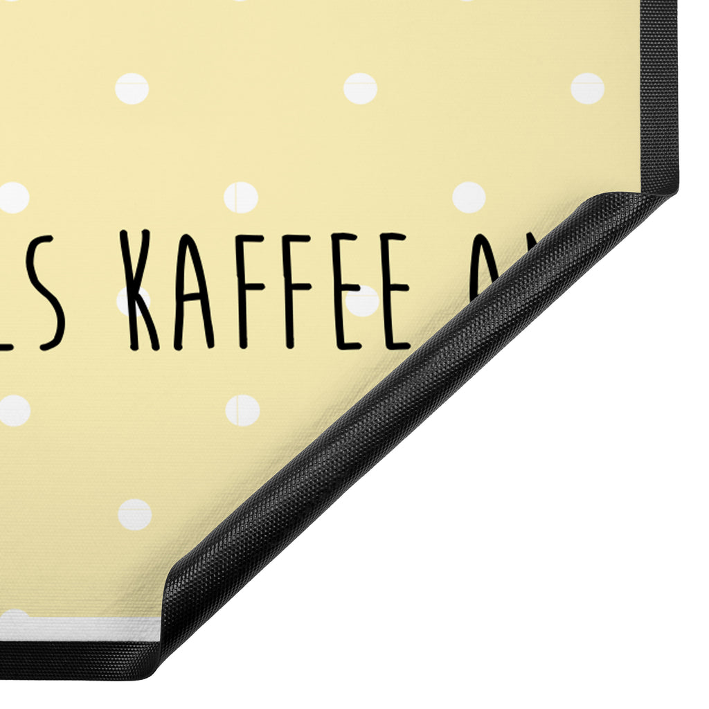 Fußmatte Kaffee Tasse Kaffee, Tasse, Liebe, Geschmack, Genuss, Glücklich Türvorleger, Schmutzmatte, Fußabtreter, Matte, Schmutzfänger, Fußabstreifer, Schmutzfangmatte, Türmatte, Motivfußmatte,  Haustürmatte, Vorleger  süße Tiermotive, gute Laune, lustige Sprüche, Tiere