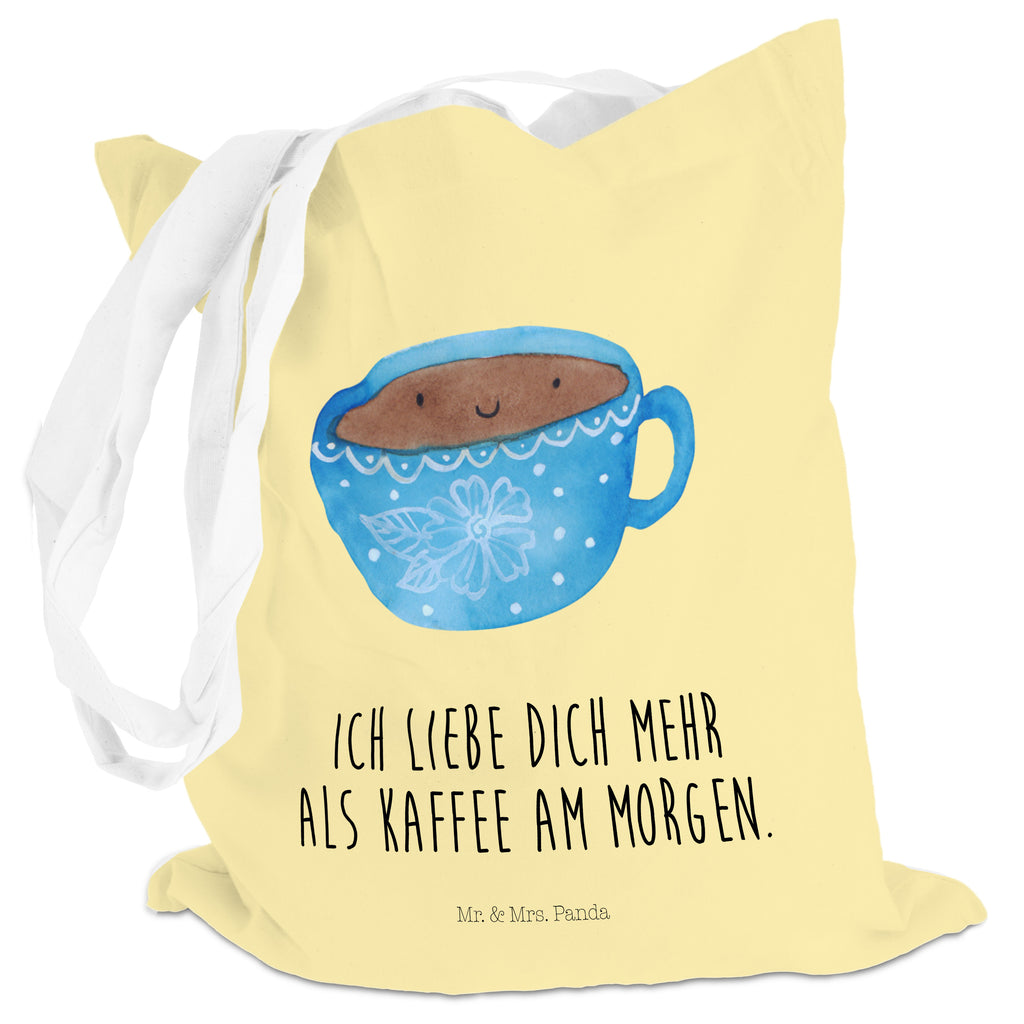 Tragetasche Kaffee Tasse Beuteltasche, Beutel, Einkaufstasche, Jutebeutel, Stoffbeutel, Tiermotive, Gute Laune, lustige Sprüche, Tiere, Kaffee, Tasse, Liebe, Geschmack, Genuss, Glücklich
