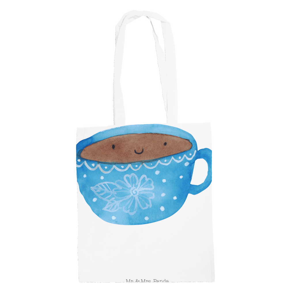 Tragetasche Kaffee Tasse Beuteltasche, Beutel, Einkaufstasche, Jutebeutel, Stoffbeutel, Tiermotive, Gute Laune, lustige Sprüche, Tiere, Kaffee, Tasse, Liebe, Geschmack, Genuss, Glücklich