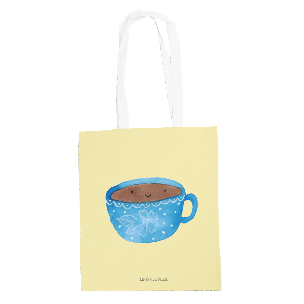 Tragetasche Kaffee Tasse Beuteltasche, Beutel, Einkaufstasche, Jutebeutel, Stoffbeutel, Tiermotive, Gute Laune, lustige Sprüche, Tiere, Kaffee, Tasse, Liebe, Geschmack, Genuss, Glücklich