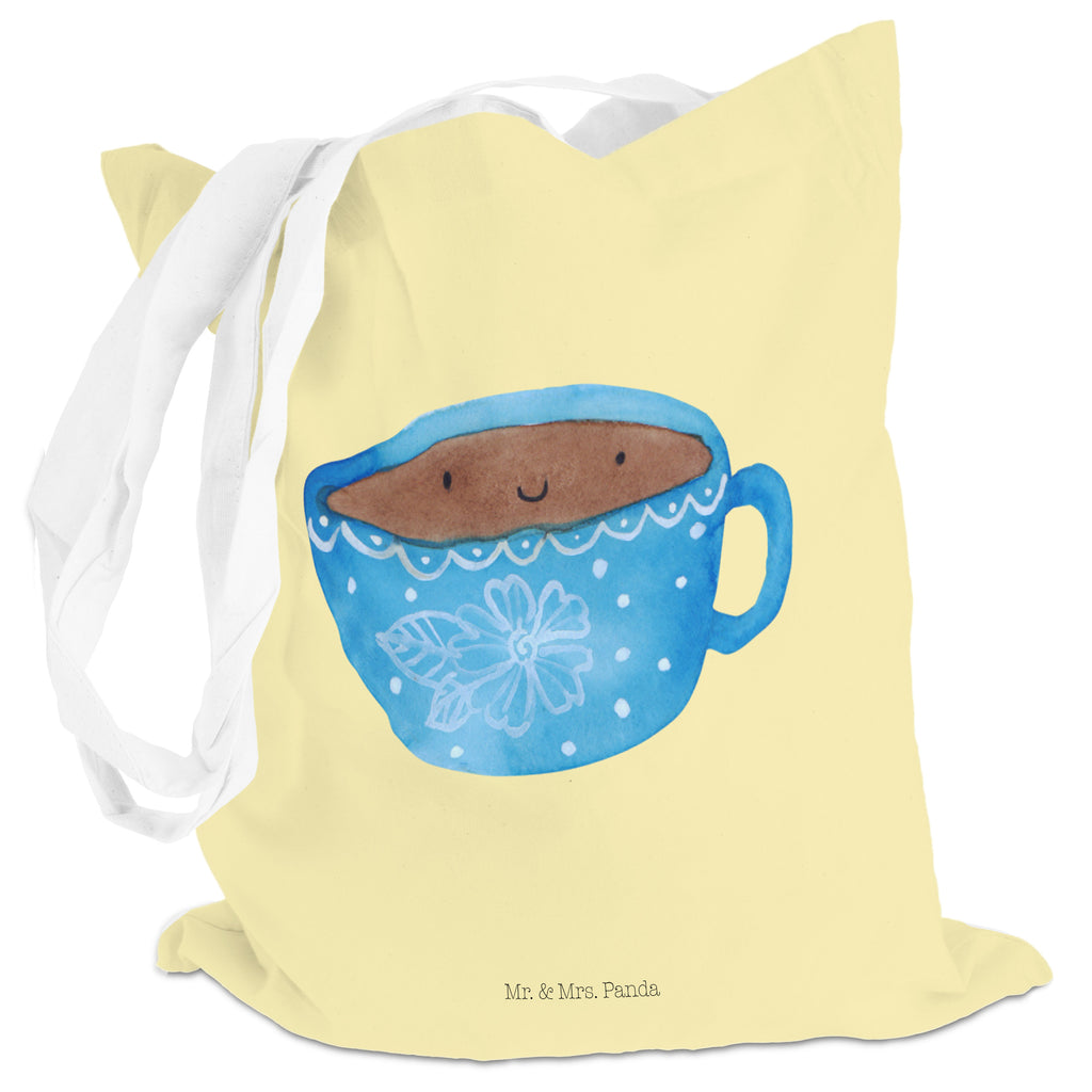 Tragetasche Kaffee Tasse Beuteltasche, Beutel, Einkaufstasche, Jutebeutel, Stoffbeutel, Tiermotive, Gute Laune, lustige Sprüche, Tiere, Kaffee, Tasse, Liebe, Geschmack, Genuss, Glücklich