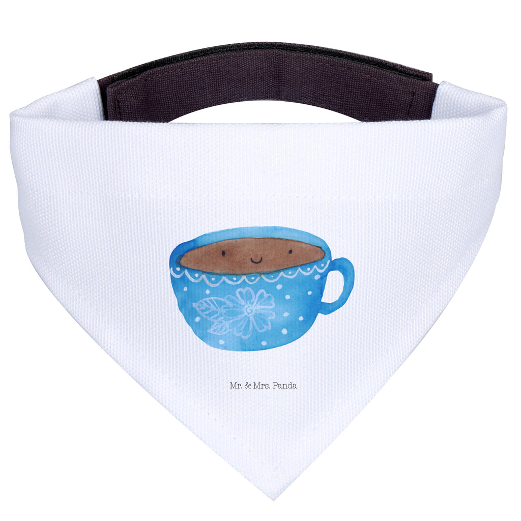 Hundehalstuch S Kaffee Tasse Hundehalstuch, Halstuch, Hunde, Tuch, groß, große Hunde, Tiermotive, Gute Laune, lustige Sprüche, Tiere, Kaffee, Tasse, Liebe, Geschmack, Genuss, Glücklich
