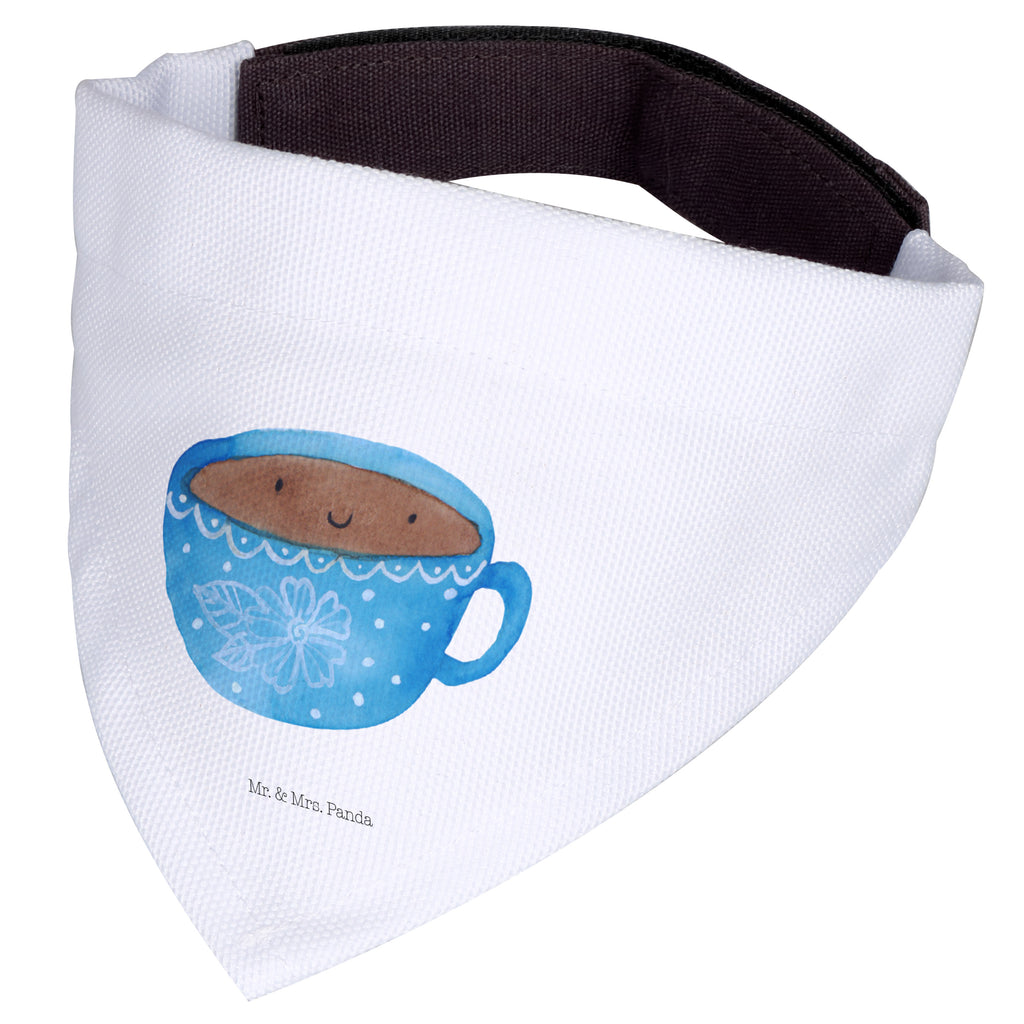 Hundehalstuch S Kaffee Tasse Hundehalstuch, Halstuch, Hunde, Tuch, groß, große Hunde, Tiermotive, Gute Laune, lustige Sprüche, Tiere, Kaffee, Tasse, Liebe, Geschmack, Genuss, Glücklich