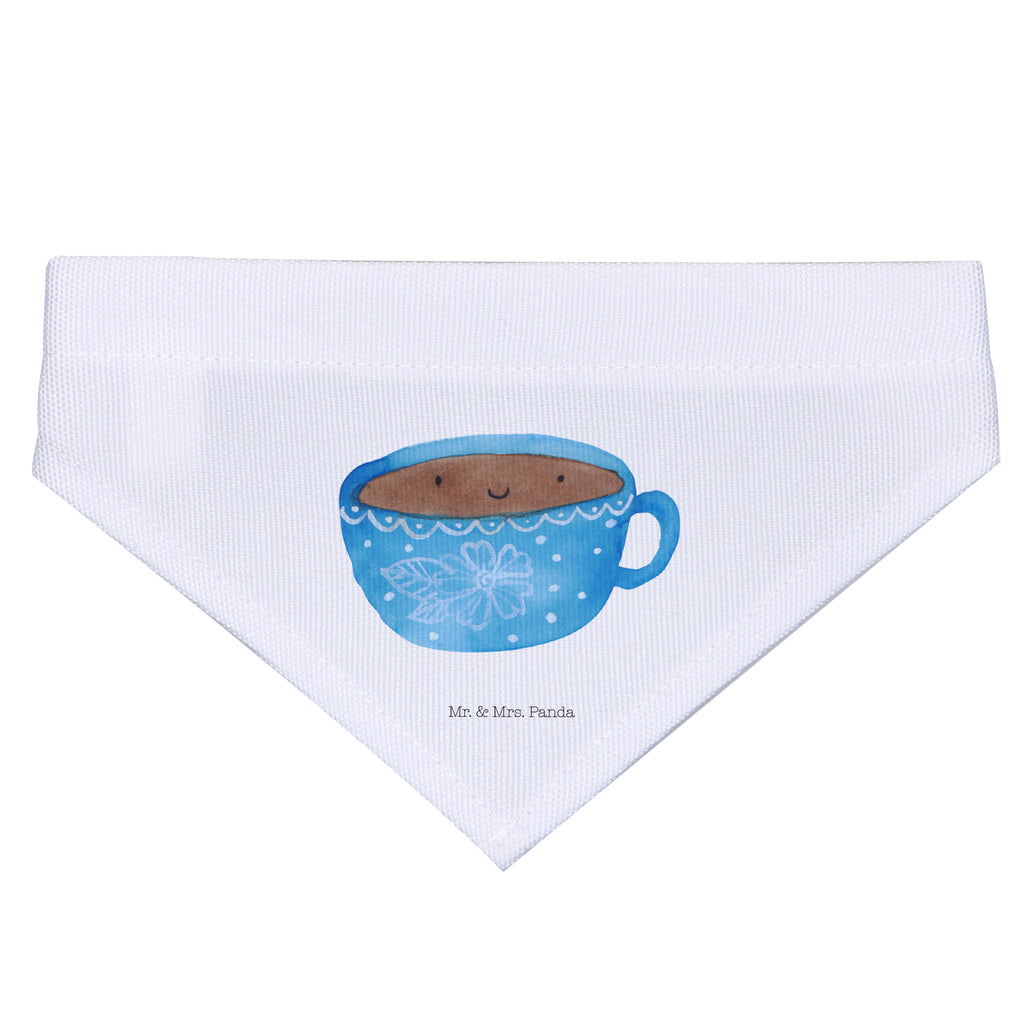 Hundehalstuch S Kaffee Tasse Hundehalstuch, Halstuch, Hunde, Tuch, groß, große Hunde, Tiermotive, Gute Laune, lustige Sprüche, Tiere, Kaffee, Tasse, Liebe, Geschmack, Genuss, Glücklich