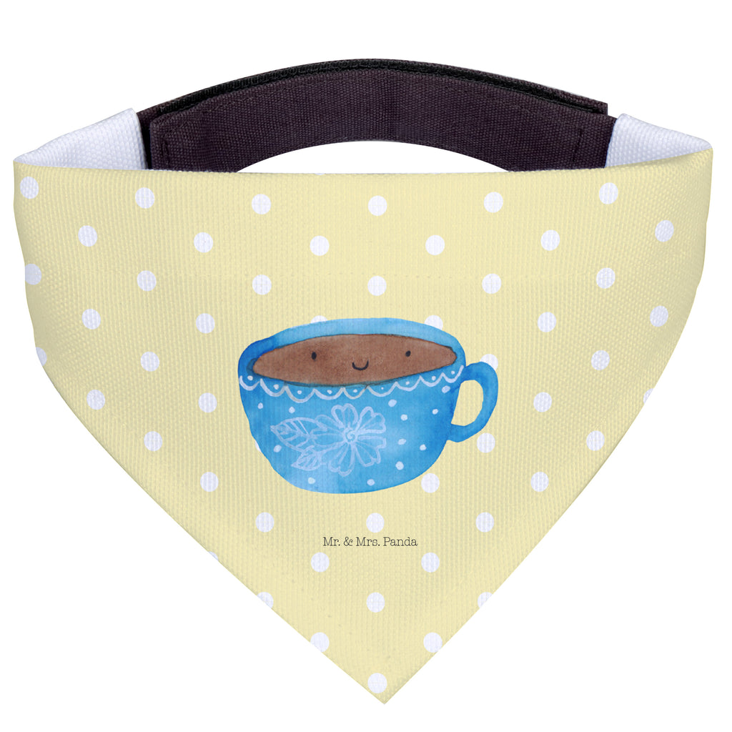 Hundehalstuch S Kaffee Tasse Hundehalstuch, Halstuch, Hunde, Tuch, groß, große Hunde, Tiermotive, Gute Laune, lustige Sprüche, Tiere, Kaffee, Tasse, Liebe, Geschmack, Genuss, Glücklich
