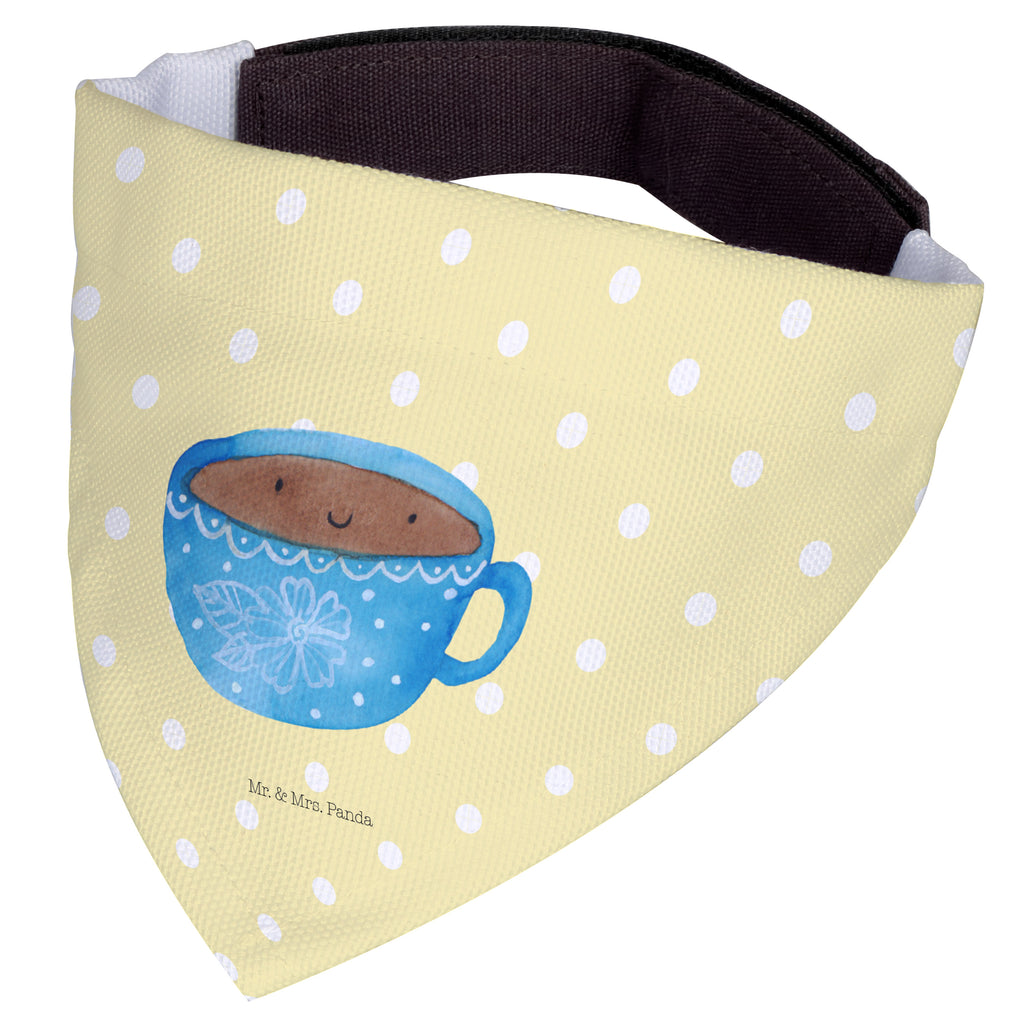 Hundehalstuch S Kaffee Tasse Hundehalstuch, Halstuch, Hunde, Tuch, groß, große Hunde, Tiermotive, Gute Laune, lustige Sprüche, Tiere, Kaffee, Tasse, Liebe, Geschmack, Genuss, Glücklich
