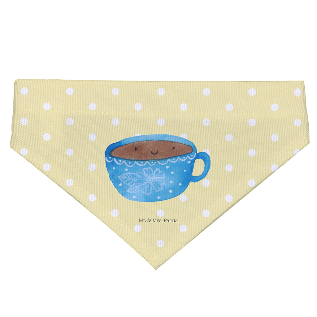 Hundehalstuch S Kaffee Tasse Hundehalstuch, Halstuch, Hunde, Tuch, groß, große Hunde, Tiermotive, Gute Laune, lustige Sprüche, Tiere, Kaffee, Tasse, Liebe, Geschmack, Genuss, Glücklich
