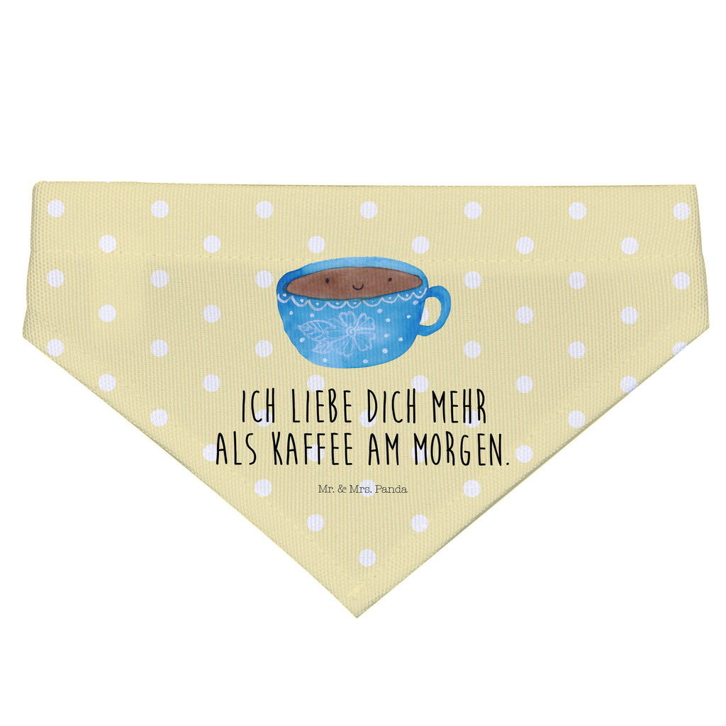Hundehalstuch S Kaffee Tasse Hundehalstuch, Halstuch, Hunde, Tuch, groß, große Hunde, Tiermotive, Gute Laune, lustige Sprüche, Tiere, Kaffee, Tasse, Liebe, Geschmack, Genuss, Glücklich