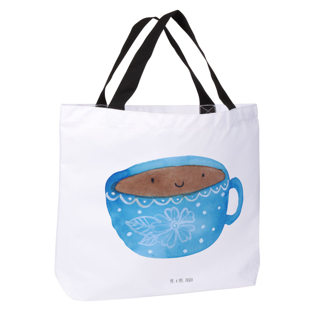 Shopper Kaffee Tasse Beutel, Einkaufstasche, Tasche, Strandtasche, Einkaufsbeutel, Shopper, Schultasche, Freizeittasche, Tragebeutel, Schulbeutel, Alltagstasche, Tiermotive, Gute Laune, lustige Sprüche, Tiere, Kaffee, Tasse, Liebe, Geschmack, Genuss, Glücklich