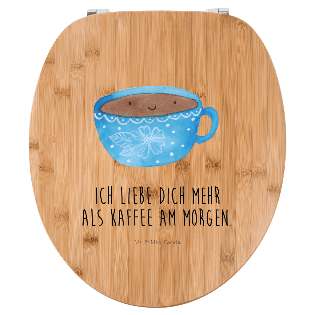 Motiv WC Sitz Kaffee Tasse Klobrille, Klodeckel, Toilettendeckel, WC-Sitz, Toilette, Tiermotive, Gute Laune, lustige Sprüche, Tiere, Kaffee, Tasse, Liebe, Geschmack, Genuss, Glücklich