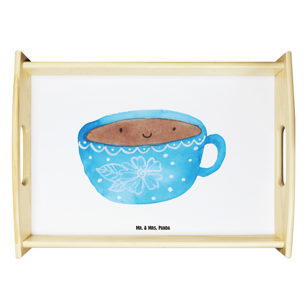 Serviertablett Kaffee Tasse Tablett, Holztablett, Küchentablett, Dekotablett, Frühstückstablett, Tiermotive, Gute Laune, lustige Sprüche, Tiere, Kaffee, Tasse, Liebe, Geschmack, Genuss, Glücklich