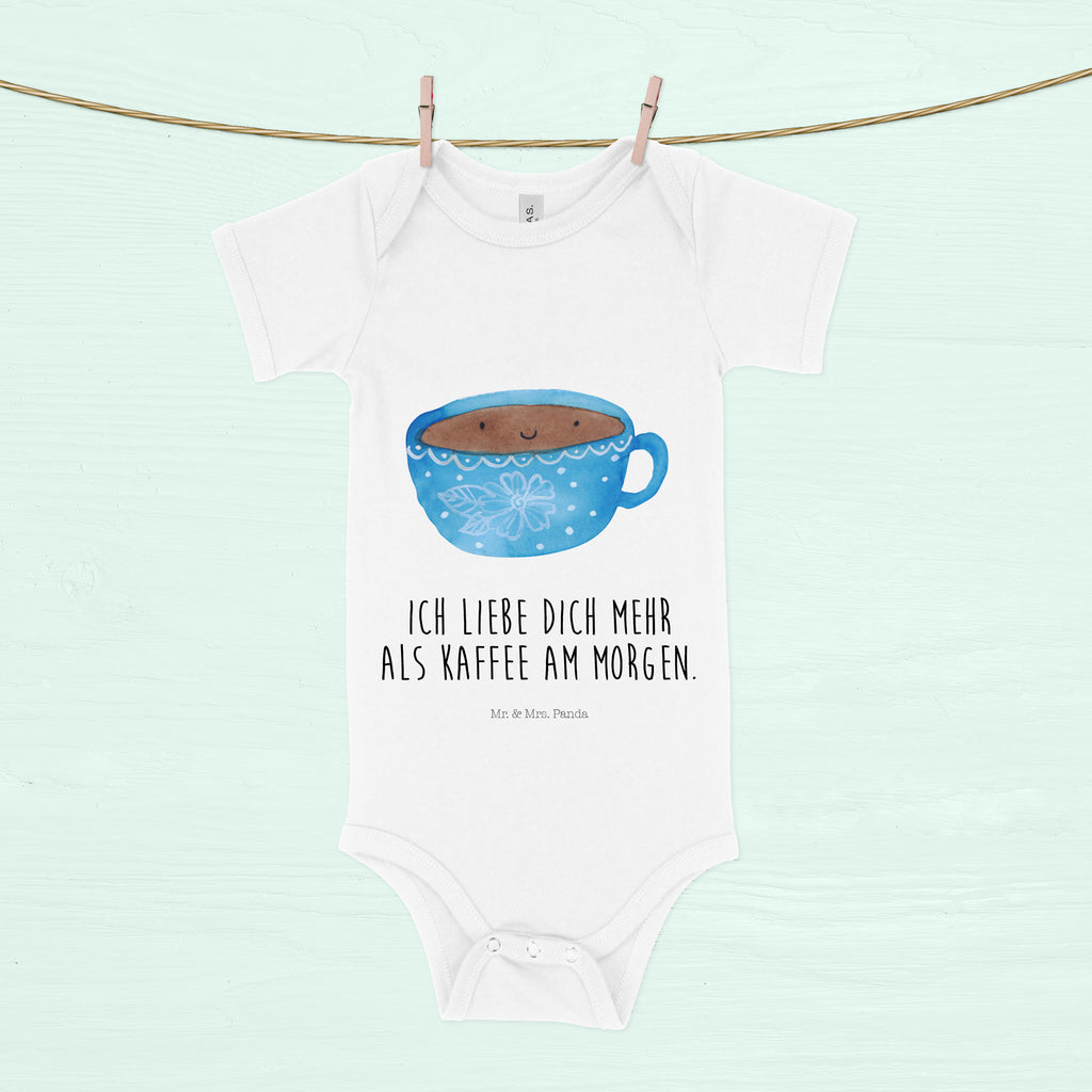 Organic Baby Body Kaffee Tasse Babykleidung, Babystrampler, Strampler, Wickelbody, Baby Erstausstattung, Junge, Mädchen, Tiermotive, Gute Laune, lustige Sprüche, Tiere, Kaffee, Tasse, Liebe, Geschmack, Genuss, Glücklich