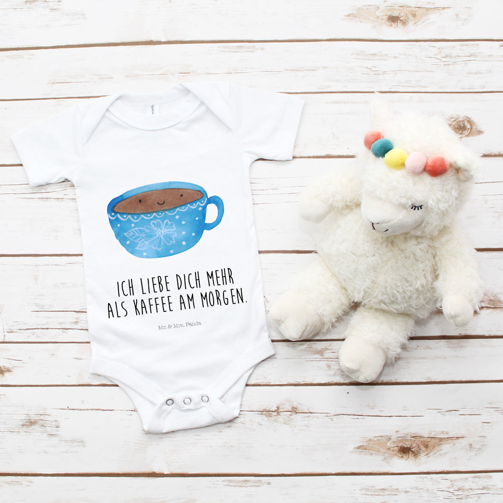 Organic Baby Body Kaffee Tasse Babykleidung, Babystrampler, Strampler, Wickelbody, Baby Erstausstattung, Junge, Mädchen, Tiermotive, Gute Laune, lustige Sprüche, Tiere, Kaffee, Tasse, Liebe, Geschmack, Genuss, Glücklich