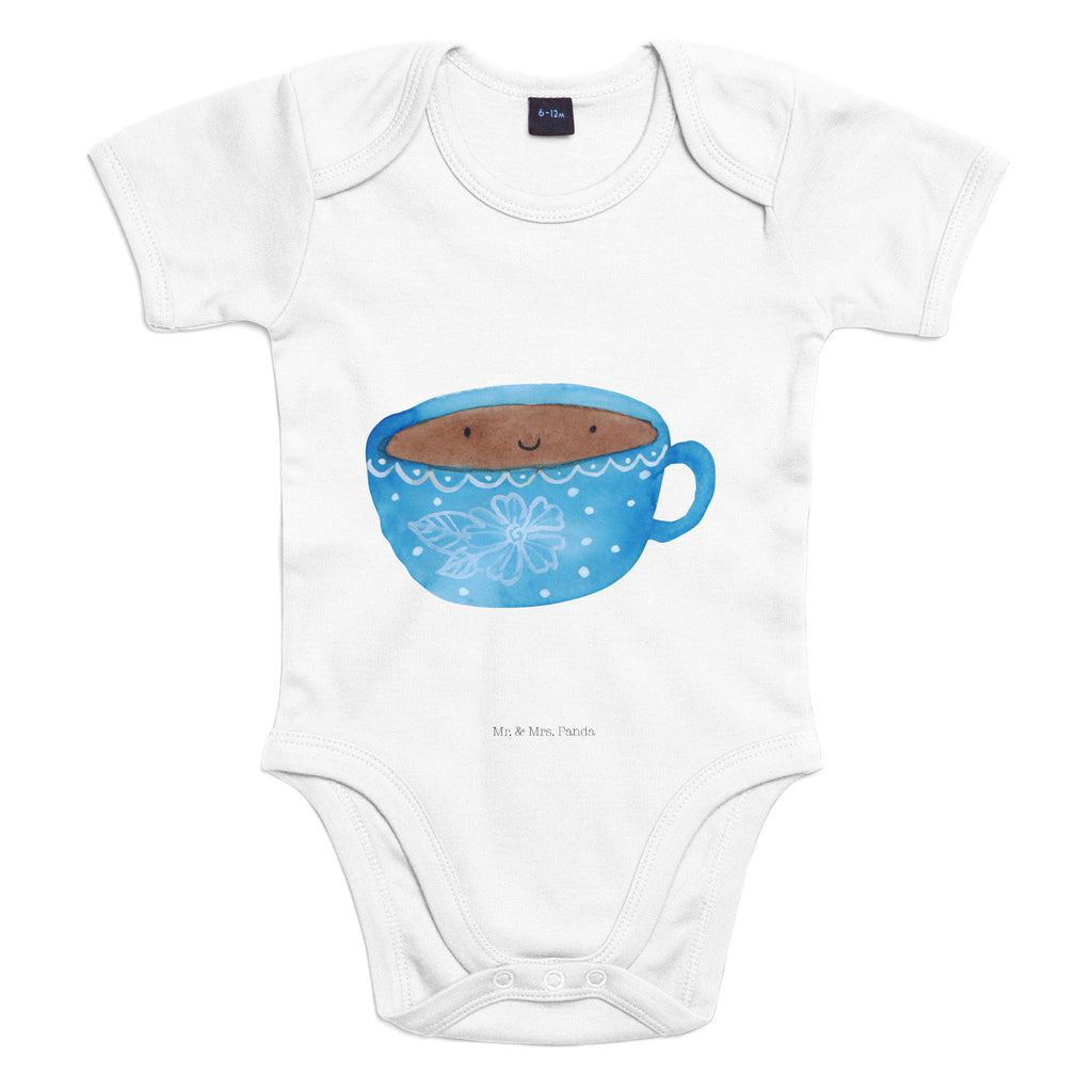 Organic Baby Body Kaffee Tasse Babykleidung, Babystrampler, Strampler, Wickelbody, Baby Erstausstattung, Junge, Mädchen, Tiermotive, Gute Laune, lustige Sprüche, Tiere, Kaffee, Tasse, Liebe, Geschmack, Genuss, Glücklich