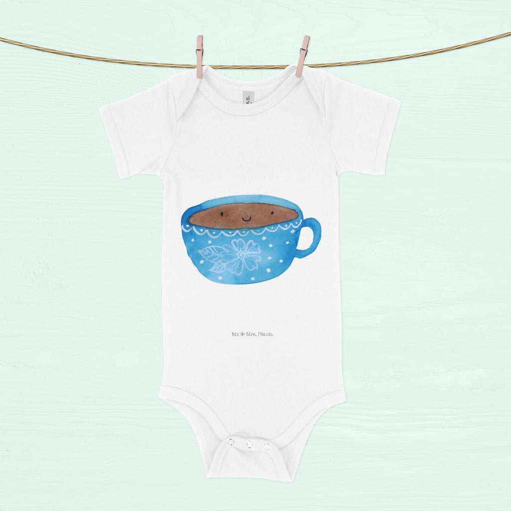Organic Baby Body Kaffee Tasse Babykleidung, Babystrampler, Strampler, Wickelbody, Baby Erstausstattung, Junge, Mädchen, Tiermotive, Gute Laune, lustige Sprüche, Tiere, Kaffee, Tasse, Liebe, Geschmack, Genuss, Glücklich