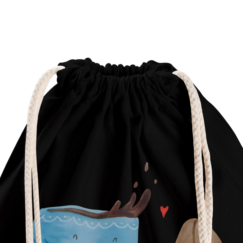 Sportbeutel Kaffee Bohne Turnbeutel, Beutel, Sporttasche, Tasche, Stoffbeutel, Tiermotive, Gute Laune, lustige Sprüche, Tiere, Kaffee, Kaffeebohne, Genuss, Zufriedenheit, Glück