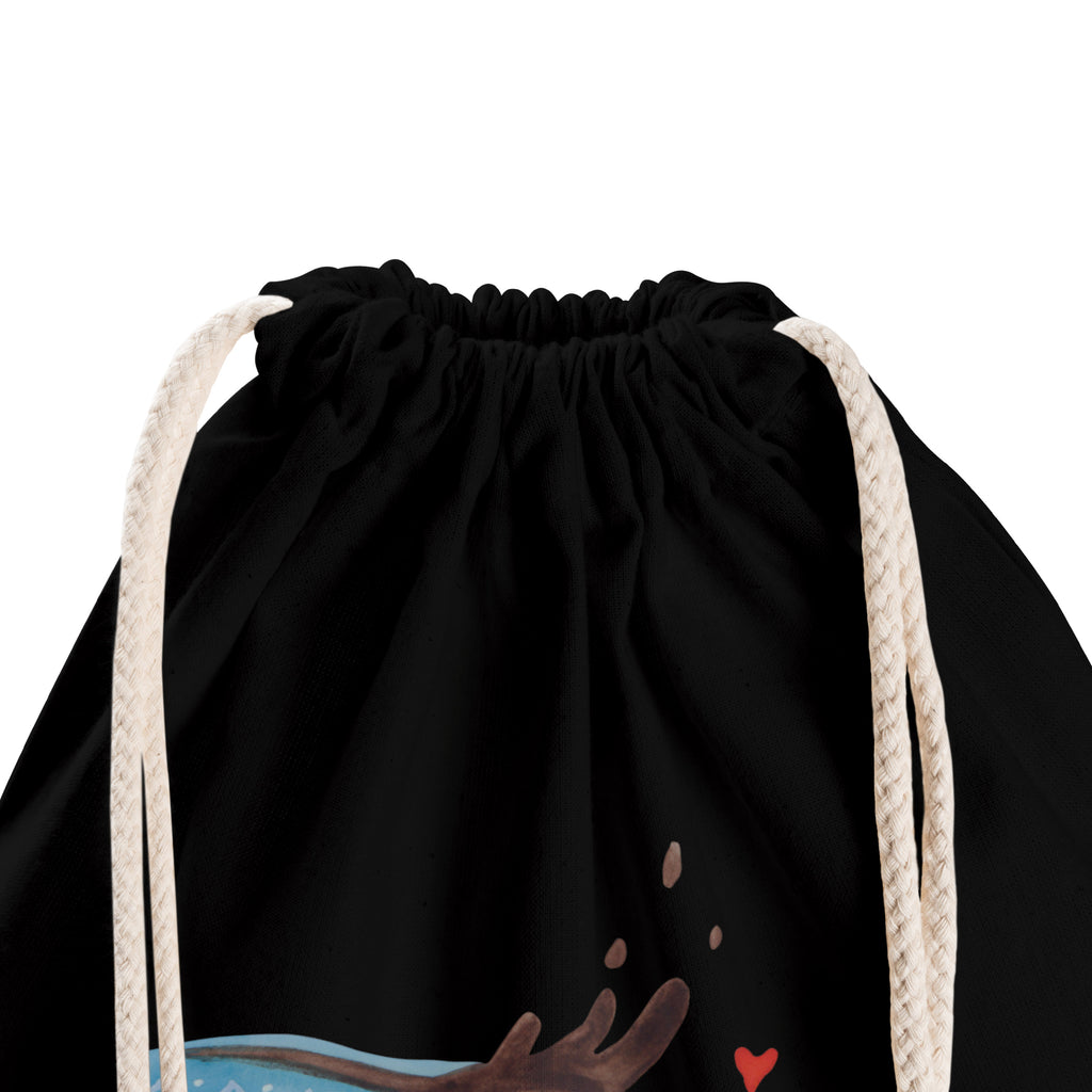 Sportbeutel Kaffee Bohne Turnbeutel, Beutel, Sporttasche, Tasche, Stoffbeutel, Tiermotive, Gute Laune, lustige Sprüche, Tiere, Kaffee, Kaffeebohne, Genuss, Zufriedenheit, Glück