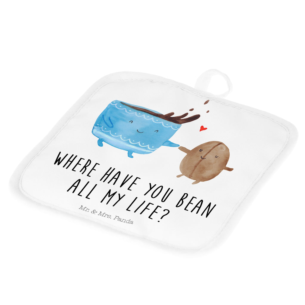 2er Set Topflappen  Kaffee Bohne Topflappen, Topfuntersetzer, Ofenhandschuh, Topflappen Set, Topflappen lustig, Topflappen mit Spruch, Tiermotive, Gute Laune, lustige Sprüche, Tiere, Kaffee, Kaffeebohne, Genuss, Zufriedenheit, Glück