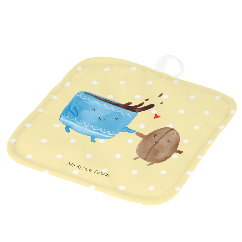 2er Set Topflappen  Kaffee Bohne Topflappen, Topfuntersetzer, Ofenhandschuh, Topflappen Set, Topflappen lustig, Topflappen mit Spruch, Tiermotive, Gute Laune, lustige Sprüche, Tiere, Kaffee, Kaffeebohne, Genuss, Zufriedenheit, Glück