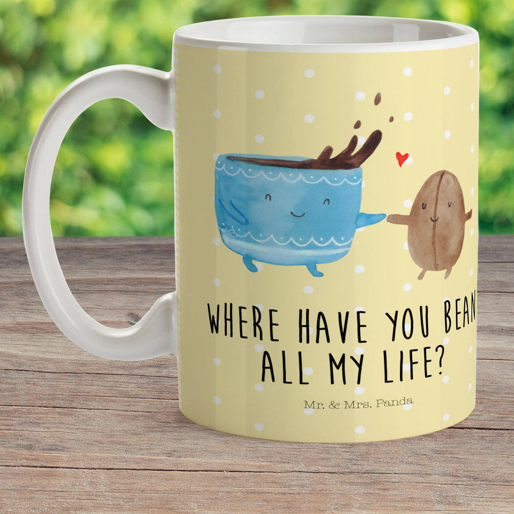 Kindertasse Kaffee Bohne Kunststoff Tasse, Kindergarten, Tasse, Trinkbecher, Camping Becher, Kaffeetasse, Kunststoffbecher, Kindergartenbecher, Outdoorgeschirr, Kunststoffgeschirr, Reisebecher, Reisetasse, Kinderbecher, Tiermotive, Gute Laune, lustige Sprüche, Tiere, Kaffee, Kaffeebohne, Genuss, Zufriedenheit, Glück
