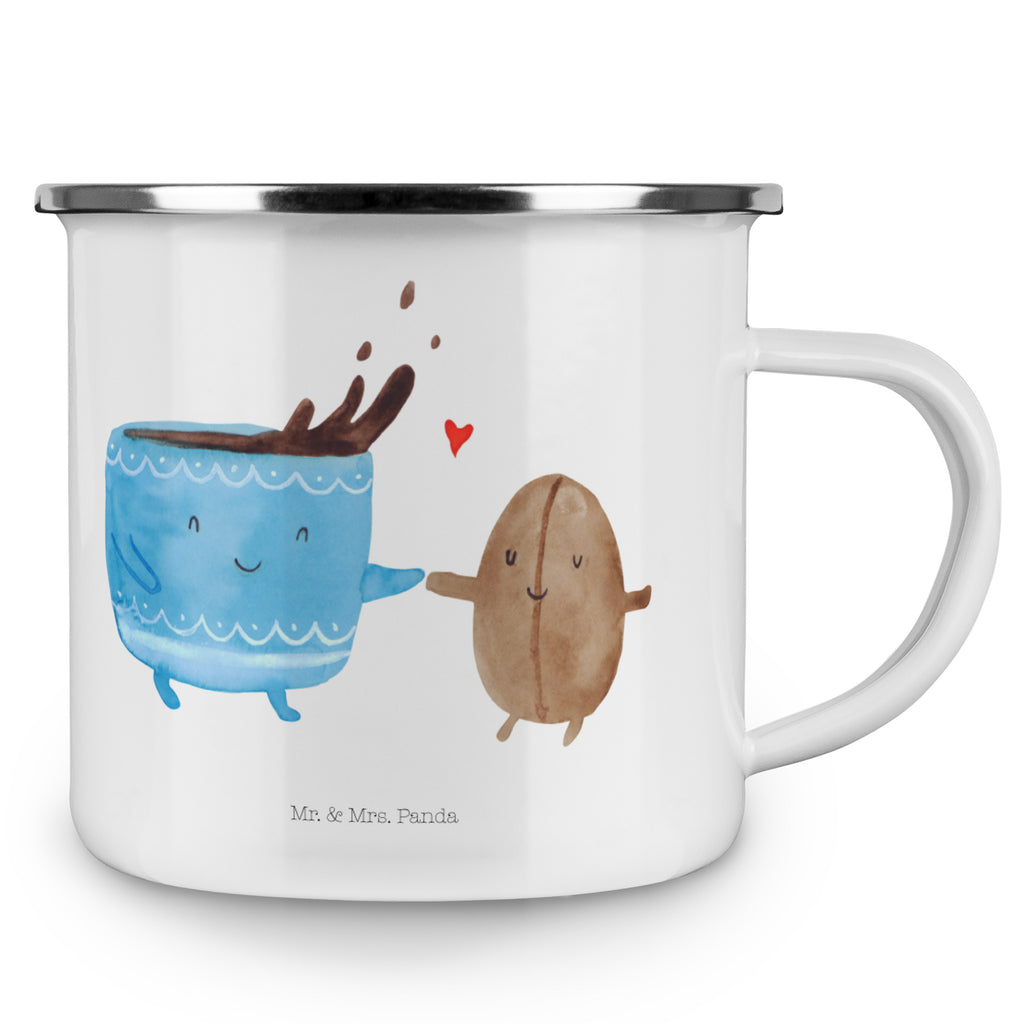 Camping Emaille Tasse Kaffee Bohne Campingtasse, Trinkbecher, Metalltasse, Outdoor Tasse, Emaille Trinkbecher, Blechtasse Outdoor, Emaille Campingbecher, Edelstahl Trinkbecher, Metalltasse für Camping, Kaffee Blechtasse, Camping Tasse Metall, Tiermotive, Gute Laune, lustige Sprüche, Tiere, Kaffee, Kaffeebohne, Genuss, Zufriedenheit, Glück