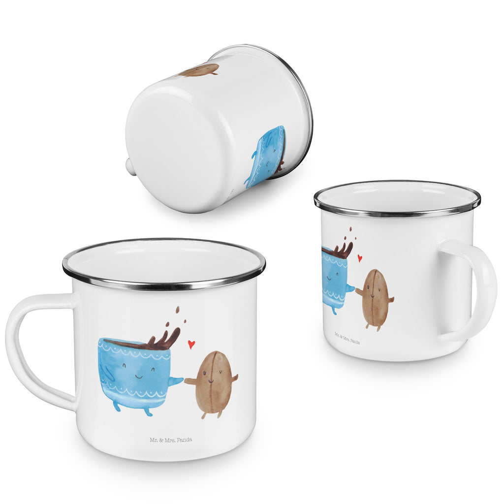 Camping Emaille Tasse Kaffee Bohne Campingtasse, Trinkbecher, Metalltasse, Outdoor Tasse, Emaille Trinkbecher, Blechtasse Outdoor, Emaille Campingbecher, Edelstahl Trinkbecher, Metalltasse für Camping, Kaffee Blechtasse, Camping Tasse Metall, Tiermotive, Gute Laune, lustige Sprüche, Tiere, Kaffee, Kaffeebohne, Genuss, Zufriedenheit, Glück
