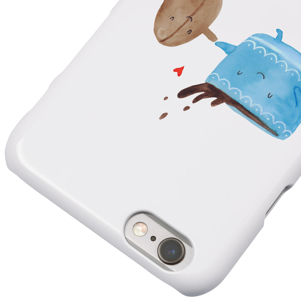 Iphone 6 / 6S Handyhülle Kaffee Bohne Handyhülle, Handycover, Cover, Handy, Hülle, Iphone 6, Iphone 6s, süße Tiermotive, gute Laune, lustige Sprüche, Tiere, Kaffee, Kaffeebohne, Genuss, Zufriedenheit, Glück