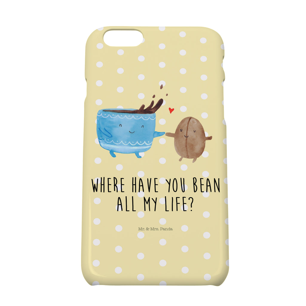 Iphone 6 / 6S Handyhülle Kaffee Bohne Handyhülle, Handycover, Cover, Handy, Hülle, Iphone 6, Iphone 6s, süße Tiermotive, gute Laune, lustige Sprüche, Tiere, Kaffee, Kaffeebohne, Genuss, Zufriedenheit, Glück