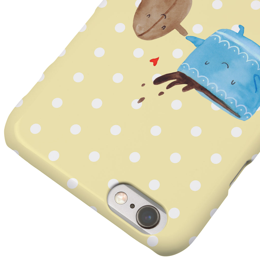 Iphone 6 / 6S Handyhülle Kaffee Bohne Handyhülle, Handycover, Cover, Handy, Hülle, Iphone 6, Iphone 6s, süße Tiermotive, gute Laune, lustige Sprüche, Tiere, Kaffee, Kaffeebohne, Genuss, Zufriedenheit, Glück