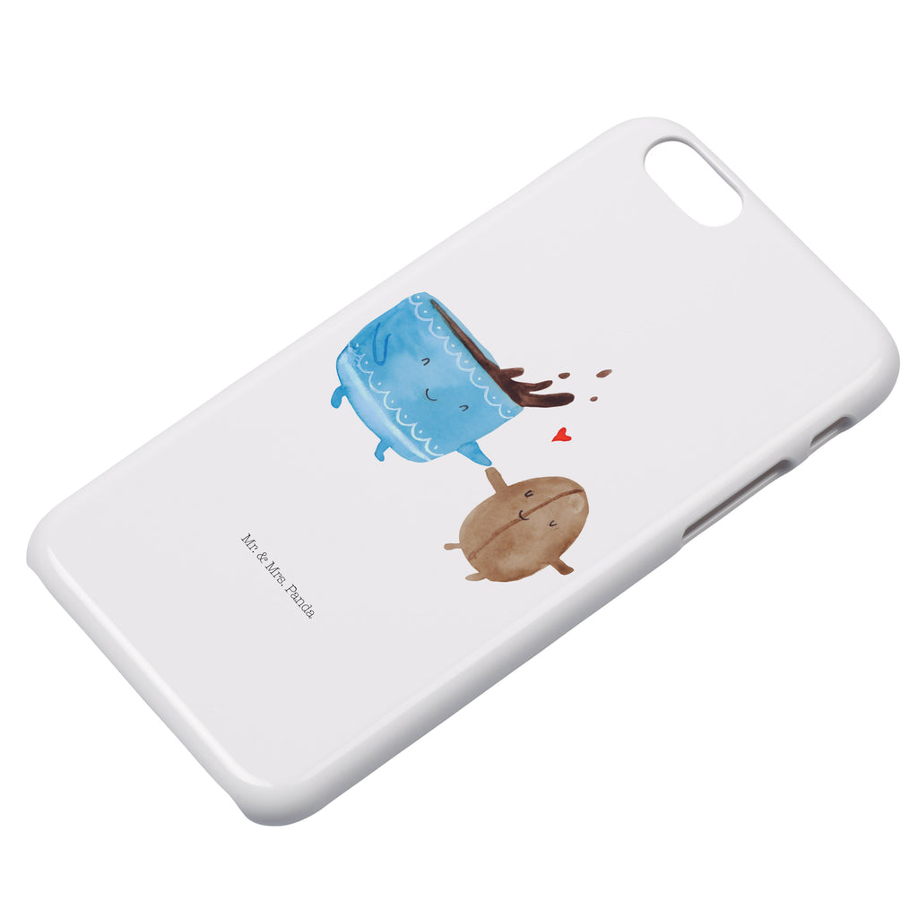 Iphone 6 / 6S Handyhülle Kaffee Bohne Handyhülle, Handycover, Cover, Handy, Hülle, Iphone 6, Iphone 6s, süße Tiermotive, gute Laune, lustige Sprüche, Tiere, Kaffee, Kaffeebohne, Genuss, Zufriedenheit, Glück
