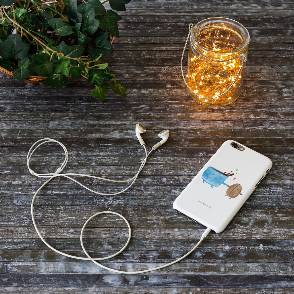 Iphone 6 / 6S Handyhülle Kaffee Bohne Handyhülle, Handycover, Cover, Handy, Hülle, Iphone 6, Iphone 6s, süße Tiermotive, gute Laune, lustige Sprüche, Tiere, Kaffee, Kaffeebohne, Genuss, Zufriedenheit, Glück