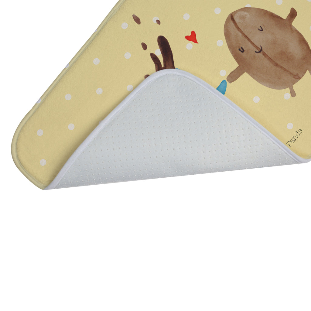 Badvorleger Kaffee Bohne Badematte, Badteppich, Duschvorleger, Badezimmerteppich, Badezimmermatte, Badvorleger, Duschmatte, Duschteppich, Tiermotive, Gute Laune, lustige Sprüche, Tiere, Kaffee, Kaffeebohne, Genuss, Zufriedenheit, Glück