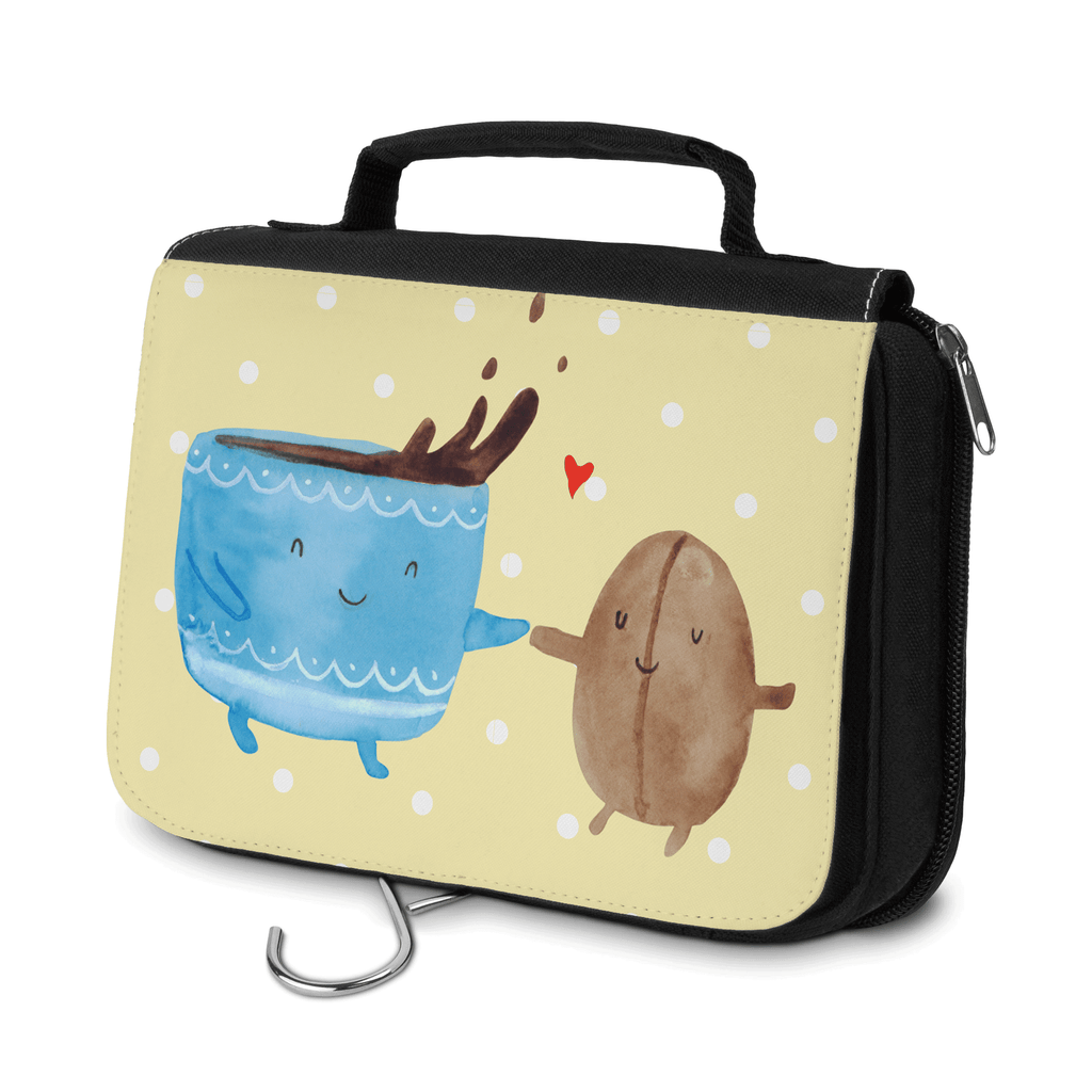 Kulturbeutel Kaffee Bohne Kulturbeutel, Zum Aufhängen, Waschtasche, Kosmetiktasche, Damen, Herren, Aufbewahrungstasche, Schminktasche, Kosmetikbeutel, Organizer, Kulturtasche, Schminkutensil, Tiermotive, Gute Laune, lustige Sprüche, Tiere, Kaffee, Kaffeebohne, Genuss, Zufriedenheit, Glück