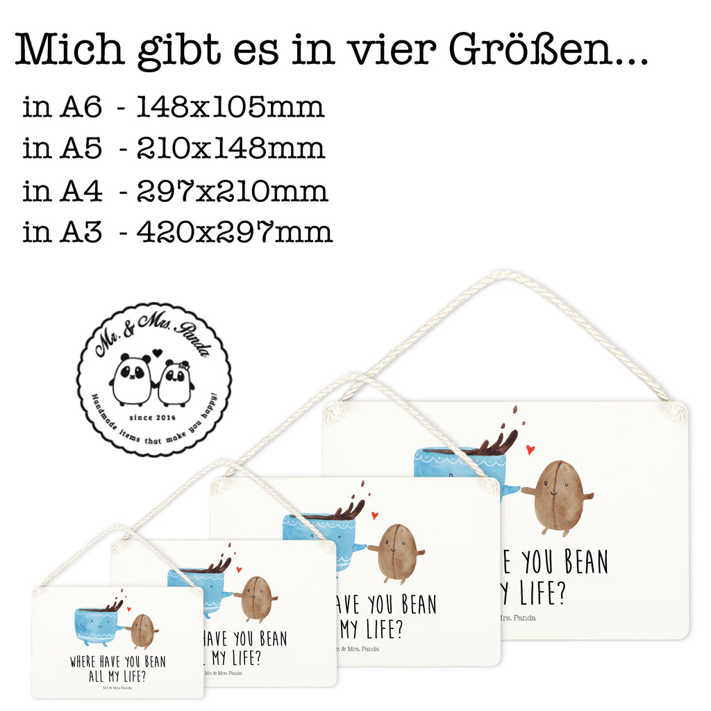 Deko Schild Kaffee Bohne Dekoschild, Deko Schild, Schild, Tür Schild, Türschild, Holzschild, Wandschild, Wanddeko, Tiermotive, Gute Laune, lustige Sprüche, Tiere, Kaffee, Kaffeebohne, Genuss, Zufriedenheit, Glück