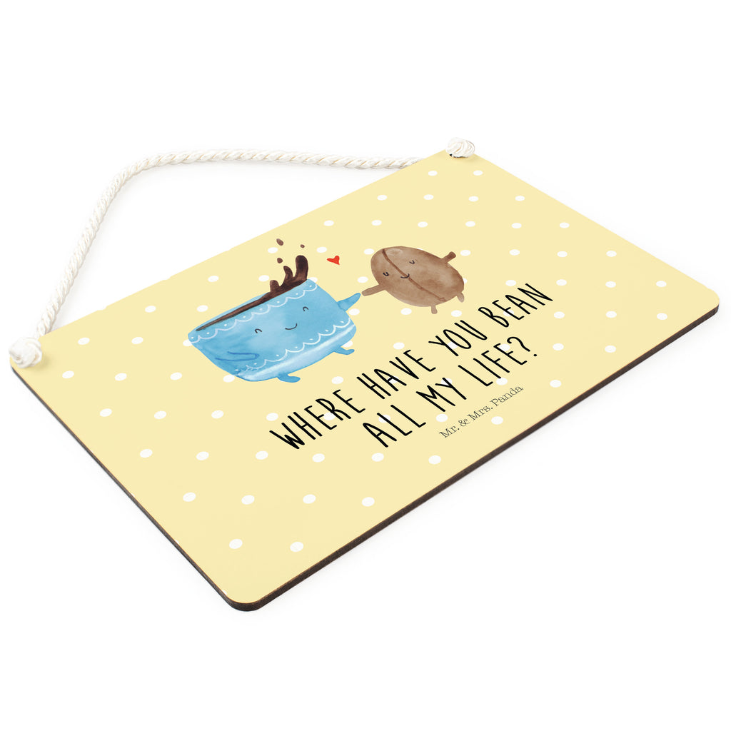 Deko Schild Kaffee Bohne Dekoschild, Deko Schild, Schild, Tür Schild, Türschild, Holzschild, Wandschild, Wanddeko, Tiermotive, Gute Laune, lustige Sprüche, Tiere, Kaffee, Kaffeebohne, Genuss, Zufriedenheit, Glück