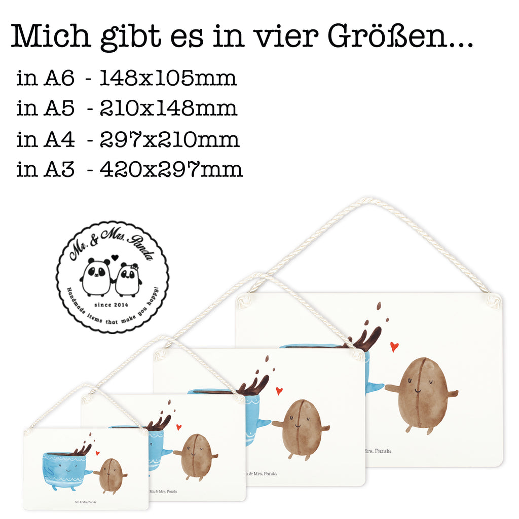 Deko Schild Kaffee Bohne Dekoschild, Deko Schild, Schild, Tür Schild, Türschild, Holzschild, Wandschild, Wanddeko, Tiermotive, Gute Laune, lustige Sprüche, Tiere, Kaffee, Kaffeebohne, Genuss, Zufriedenheit, Glück