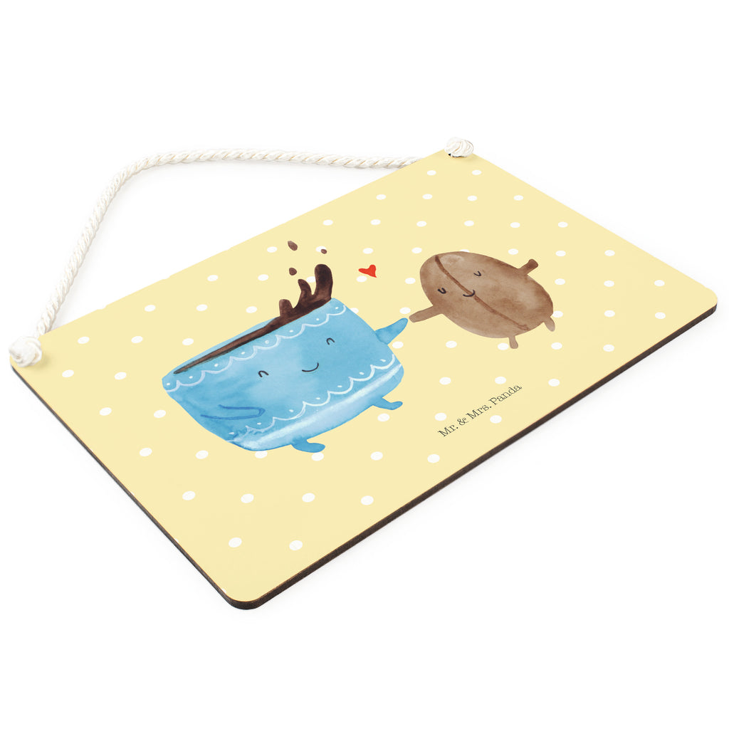 Deko Schild Kaffee Bohne Dekoschild, Deko Schild, Schild, Tür Schild, Türschild, Holzschild, Wandschild, Wanddeko, Tiermotive, Gute Laune, lustige Sprüche, Tiere, Kaffee, Kaffeebohne, Genuss, Zufriedenheit, Glück