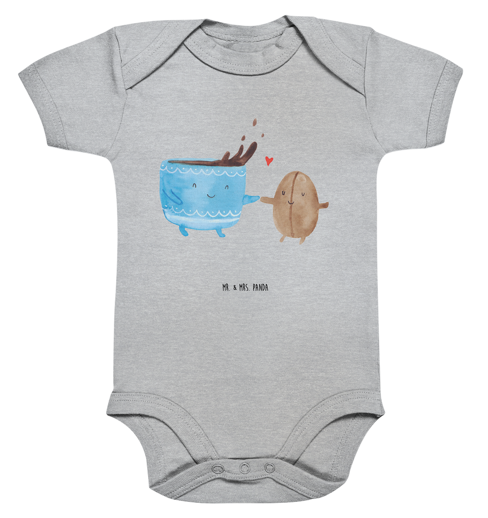Organic Baby Body Kaffee Bohne Babykleidung, Babystrampler, Strampler, Wickelbody, Baby Erstausstattung, Junge, Mädchen, Tiermotive, Gute Laune, lustige Sprüche, Tiere, Kaffee, Kaffeebohne, Genuss, Zufriedenheit, Glück