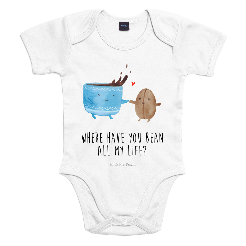 Organic Baby Body Kaffee Bohne Babykleidung, Babystrampler, Strampler, Wickelbody, Baby Erstausstattung, Junge, Mädchen, Tiermotive, Gute Laune, lustige Sprüche, Tiere, Kaffee, Kaffeebohne, Genuss, Zufriedenheit, Glück