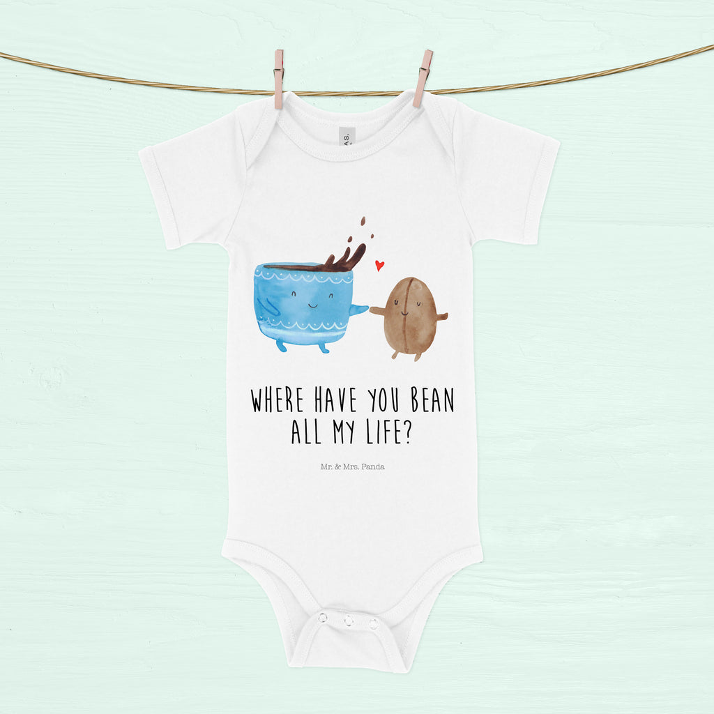 Organic Baby Body Kaffee Bohne Babykleidung, Babystrampler, Strampler, Wickelbody, Baby Erstausstattung, Junge, Mädchen, Tiermotive, Gute Laune, lustige Sprüche, Tiere, Kaffee, Kaffeebohne, Genuss, Zufriedenheit, Glück