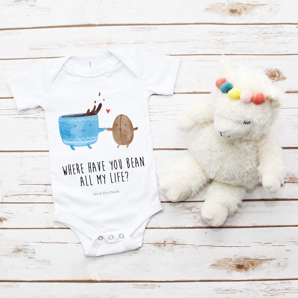 Organic Baby Body Kaffee Bohne Babykleidung, Babystrampler, Strampler, Wickelbody, Baby Erstausstattung, Junge, Mädchen, Tiermotive, Gute Laune, lustige Sprüche, Tiere, Kaffee, Kaffeebohne, Genuss, Zufriedenheit, Glück