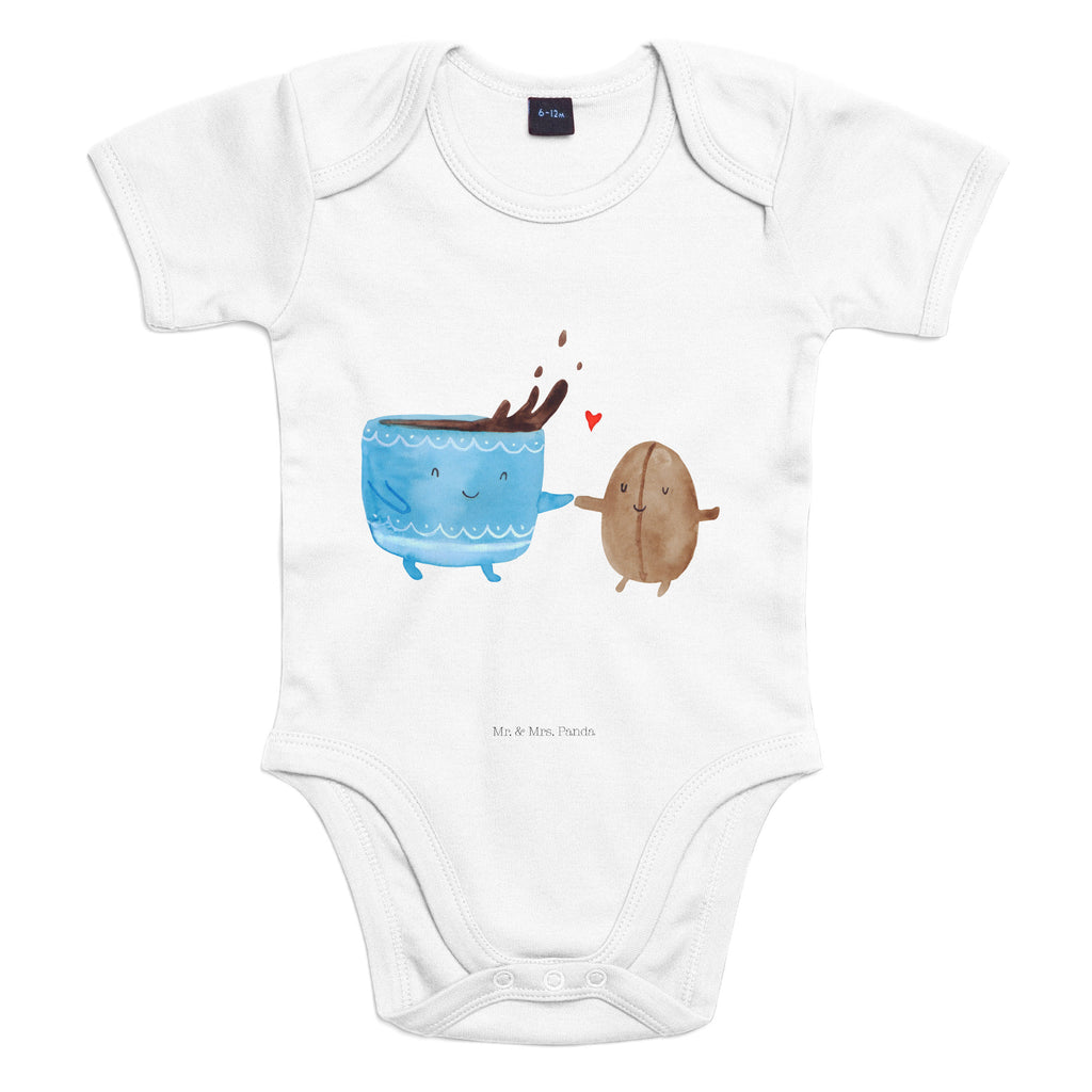 Organic Baby Body Kaffee Bohne Babykleidung, Babystrampler, Strampler, Wickelbody, Baby Erstausstattung, Junge, Mädchen, Tiermotive, Gute Laune, lustige Sprüche, Tiere, Kaffee, Kaffeebohne, Genuss, Zufriedenheit, Glück