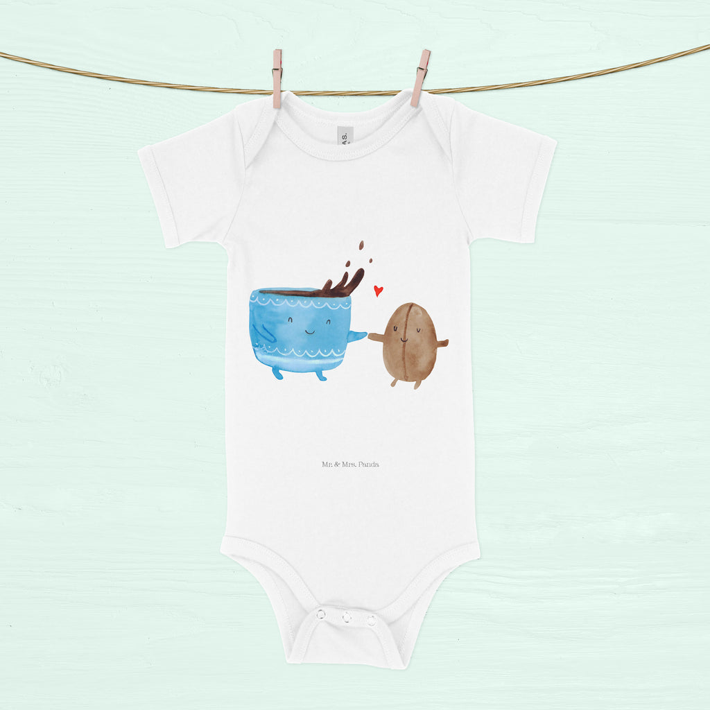Organic Baby Body Kaffee Bohne Babykleidung, Babystrampler, Strampler, Wickelbody, Baby Erstausstattung, Junge, Mädchen, Tiermotive, Gute Laune, lustige Sprüche, Tiere, Kaffee, Kaffeebohne, Genuss, Zufriedenheit, Glück
