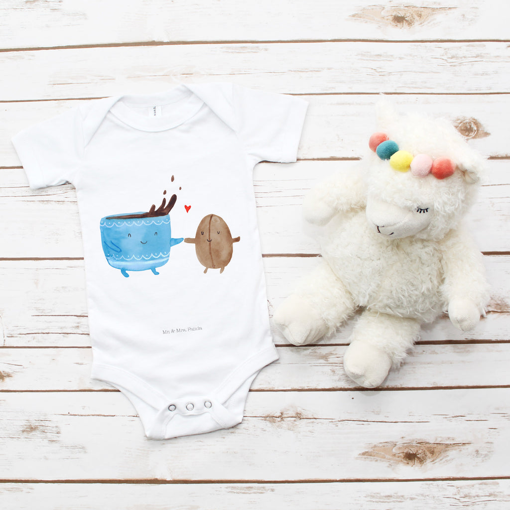 Organic Baby Body Kaffee Bohne Babykleidung, Babystrampler, Strampler, Wickelbody, Baby Erstausstattung, Junge, Mädchen, Tiermotive, Gute Laune, lustige Sprüche, Tiere, Kaffee, Kaffeebohne, Genuss, Zufriedenheit, Glück