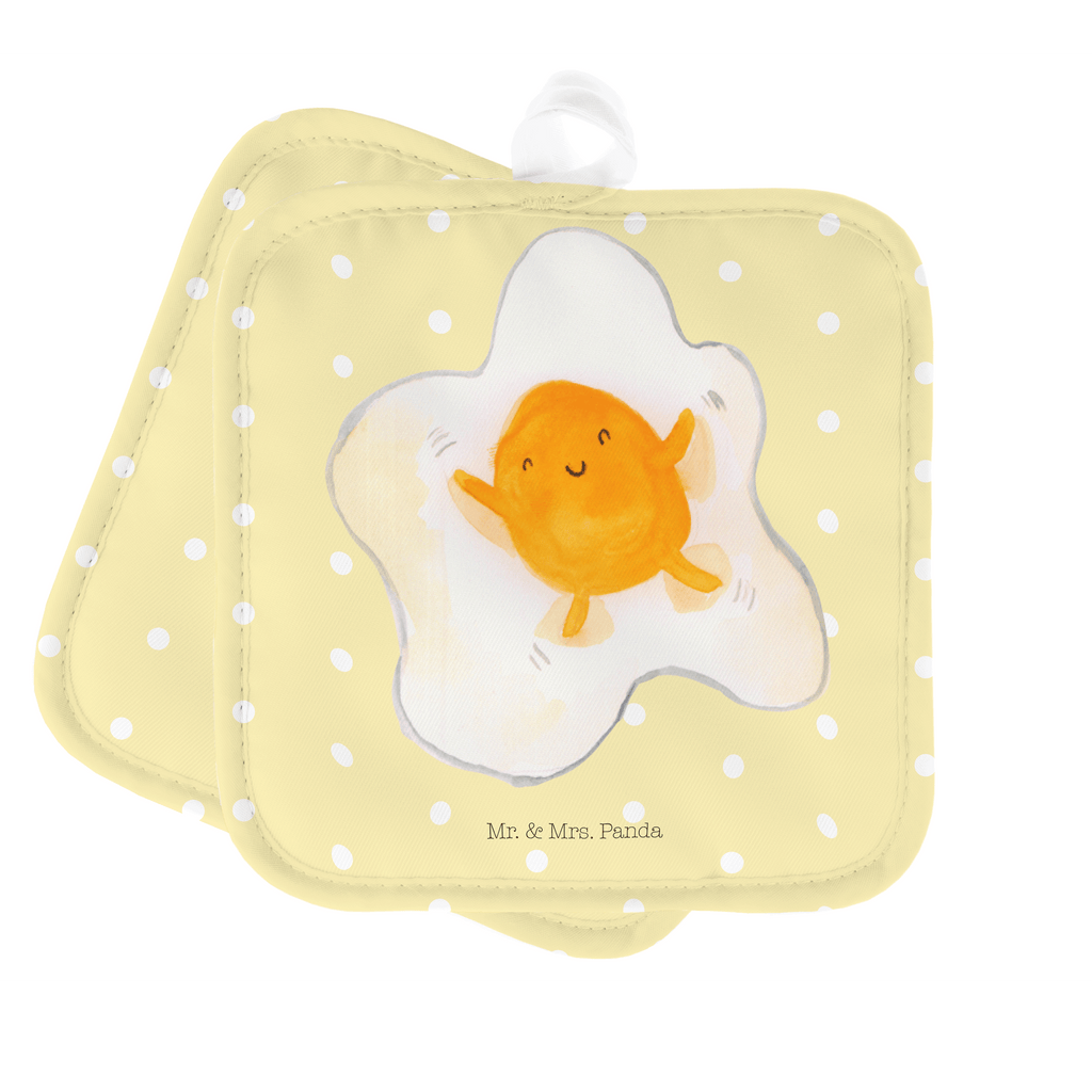 2er Set Topflappen  Spiegelei Topflappen, Topfuntersetzer, Ofenhandschuh, Topflappen Set, Topflappen lustig, Topflappen mit Spruch, Tiermotive, Gute Laune, lustige Sprüche, Tiere, Ei, Spiegelei, Schön, Tag, Glücklich, Liebe