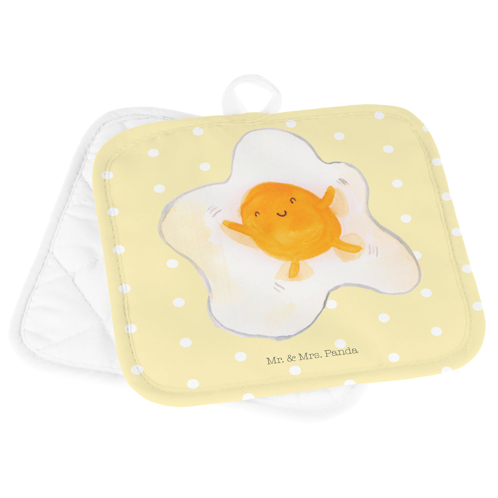 2er Set Topflappen  Spiegelei Topflappen, Topfuntersetzer, Ofenhandschuh, Topflappen Set, Topflappen lustig, Topflappen mit Spruch, Tiermotive, Gute Laune, lustige Sprüche, Tiere, Ei, Spiegelei, Schön, Tag, Glücklich, Liebe
