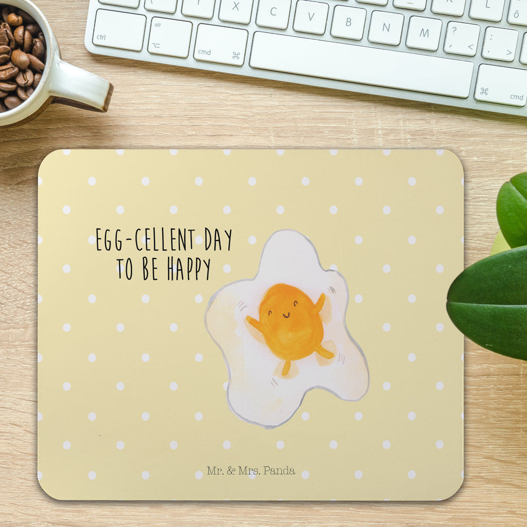 Mauspad Spiegelei Mousepad, Computer zubehör, Büroausstattung, PC Zubehör, Arbeitszimmer, Mauspad, Einzigartiges Mauspad, Designer Mauspad, Tiermotive, Gute Laune, lustige Sprüche, Tiere, Ei, Spiegelei, Schön, Tag, Glücklich, Liebe