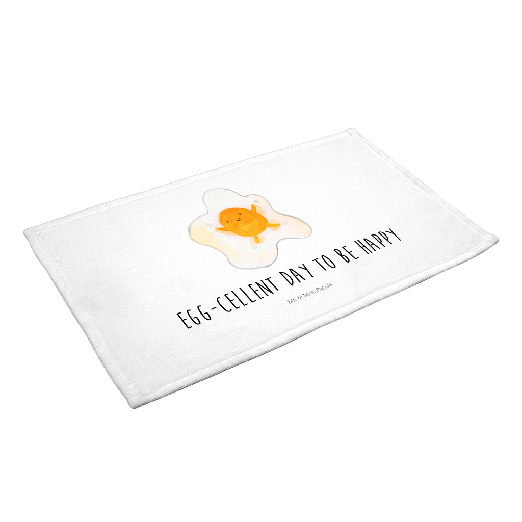 Gäste Handtuch Spiegelei Gästetuch, Reisehandtuch, Sport Handtuch, Frottier, Kinder Handtuch, Tiermotive, Gute Laune, lustige Sprüche, Tiere, Ei, Spiegelei, Schön, Tag, Glücklich, Liebe