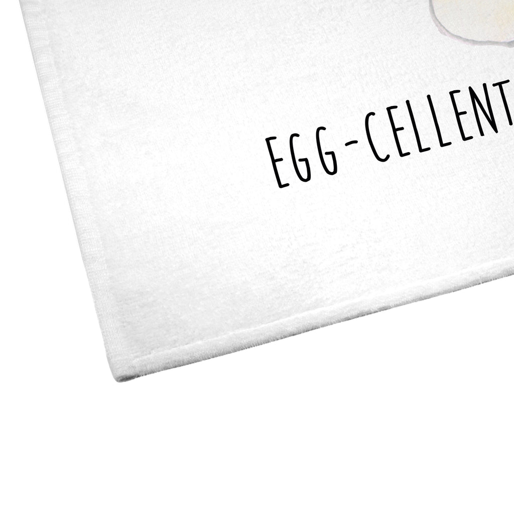 Gäste Handtuch Spiegelei Gästetuch, Reisehandtuch, Sport Handtuch, Frottier, Kinder Handtuch, Tiermotive, Gute Laune, lustige Sprüche, Tiere, Ei, Spiegelei, Schön, Tag, Glücklich, Liebe