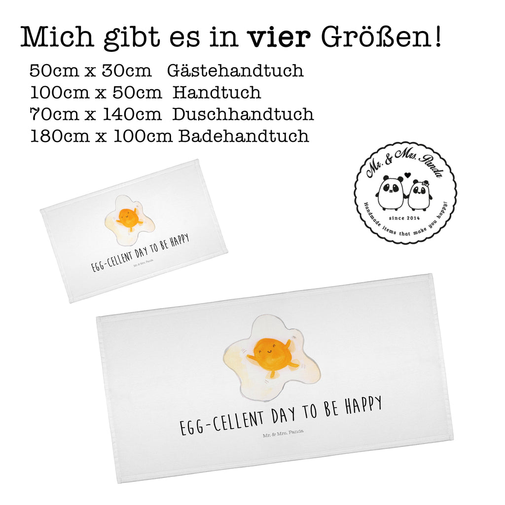 Gäste Handtuch Spiegelei Gästetuch, Reisehandtuch, Sport Handtuch, Frottier, Kinder Handtuch, Tiermotive, Gute Laune, lustige Sprüche, Tiere, Ei, Spiegelei, Schön, Tag, Glücklich, Liebe